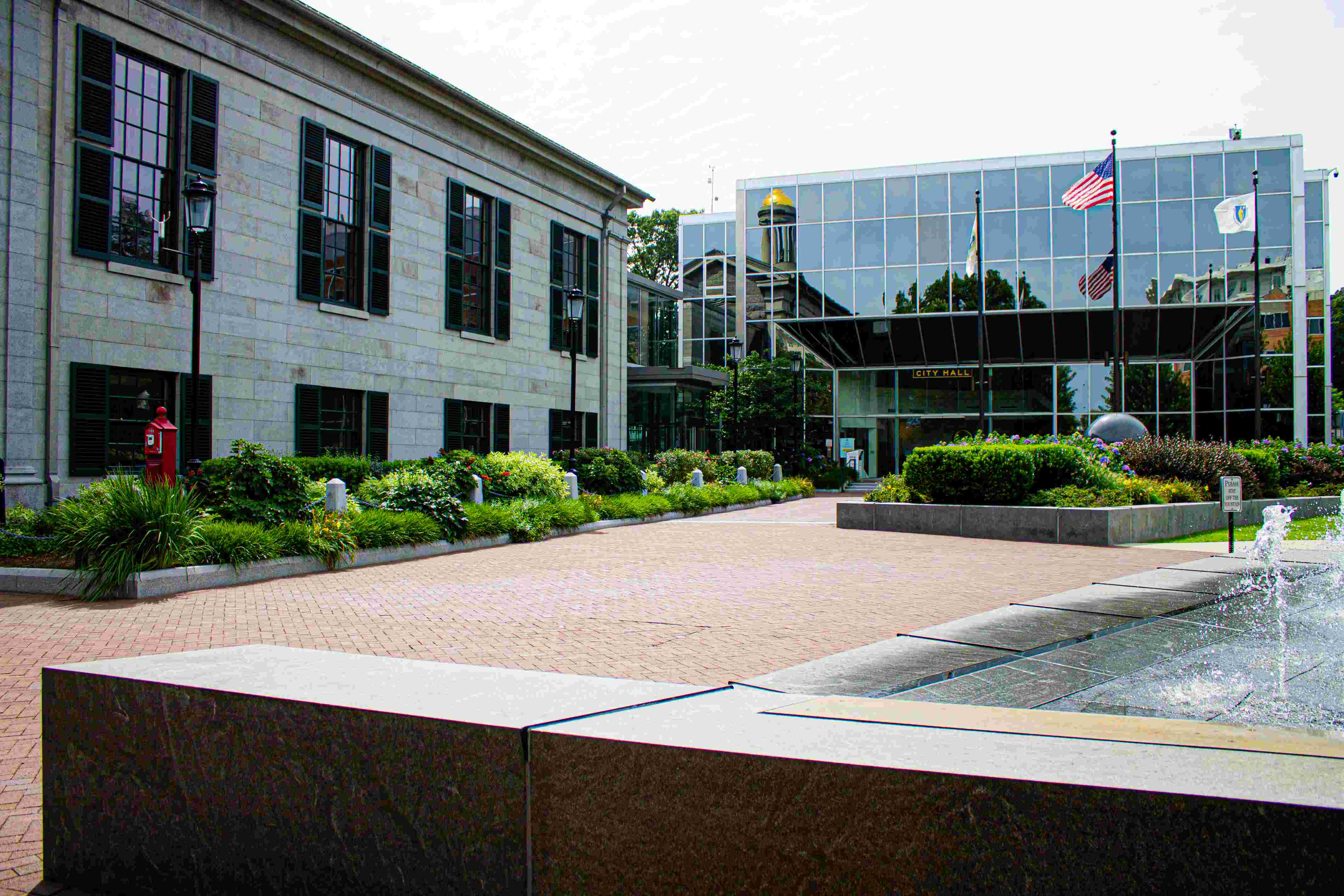 Quincy City Hall Plaza